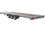 Remolcador UNITRAILER UNIPLAT 600/3 S de tres ejes 600×215 3500 KG - Imagen 4