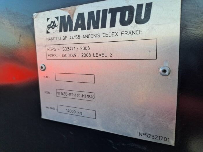 Manitou MT1440E - Imagen 14