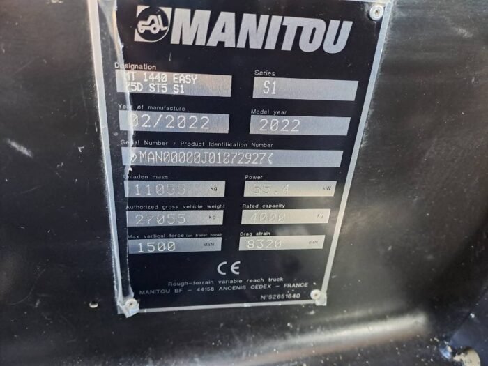 Manitou MT1440E - Imagen 10