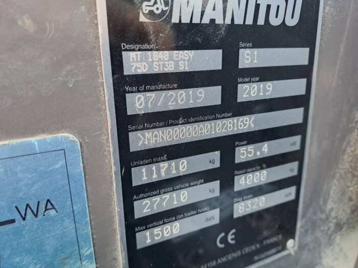 Manitou MT1840 - Imagen 23