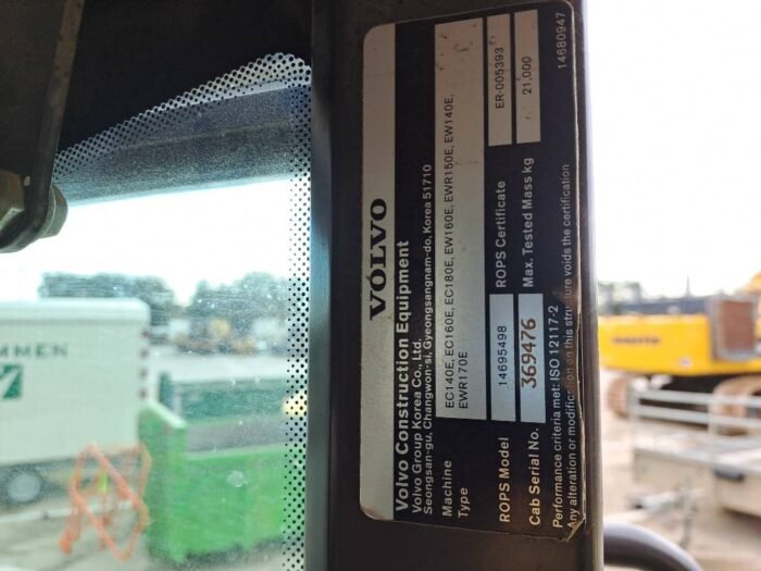 Pala Volvo EC140EL (2 piezas disponibles) - Imagen 11